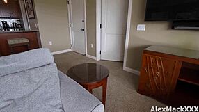 angela white discovers two cocks during her amateur vacation adventure