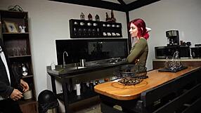 Petite Redhead Gets Roughly Fucked After Arguing With Boyfriend