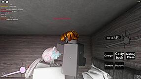 Two whores on roblox engage in intense fucking sessions, exploring taboo desires in virtual worlds.