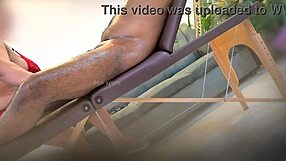 Happy ending massage caught on hidden cam with cock reveal