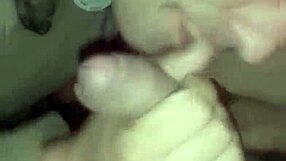 My girlfriend takes me to the patio for deep throat oral.