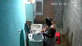 watch her masturbate in the backyard? hidden camera catches the neighbor spying