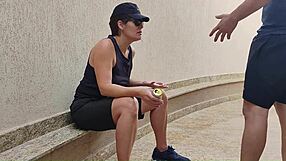 ate sister's lesbian colleague felt so good