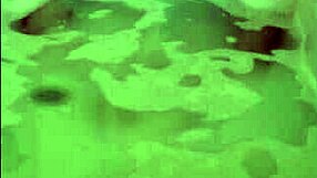 in a solo bath session, the bride reaches a horny orgasm with toys