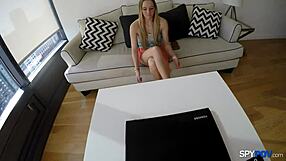 Intense Spy POV Fucking of Teen Hollie Mack in Hardcore Action