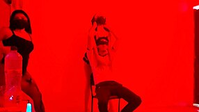 Want to see a sexy dance in erotic lingerie? scruffy man invites us to exclusive catwalk