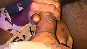 milf enjoys homemade fun with big black cock