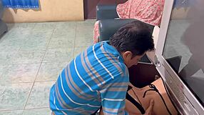 Does big ass neighbor regret getting stuck with old pervert?