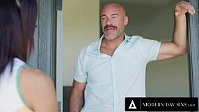 Modern-Day Sins - Anal Hungry Petite 18+ Cheerleader Alexis Tae Fucks Bfs Roommate & Stepdad - Part 1&2