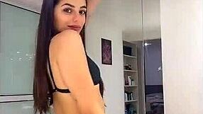 Hot Young 18+ Woman With A Bikini Up Her Ass Shows Off Her Big Tits And Ass In Detail