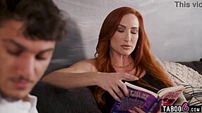 cheating with busty milf in-law romi rain right next to his wife