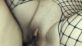 anal with wife in fishnet stockings