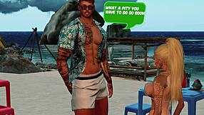 The Sexy Paradise Beach Fuck with Big Tits and Wet Pussy