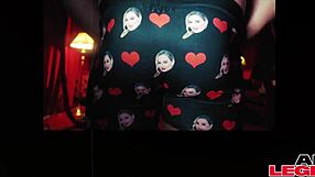 Blonde young angel with big natural tits and wet pussy enjoys interracial monster cock fucking