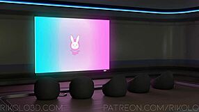 Dva Experiences Overwatch Compilation with Futanari and Group Action