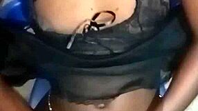 Skinny African teen enjoys rough, hard fucking.