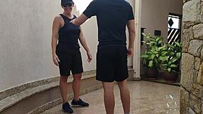 ate sister's lesbian colleague felt so good