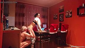 Wild Oral Sex And Pussy Licking In Kitchen Couple Scene