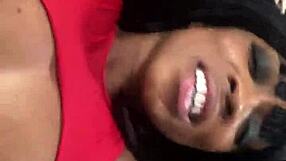 Fresh-faced ebony milf endures the Italian pound machine in interracial pussy pounding POV sex, culminating in a powerful cumshot climax.