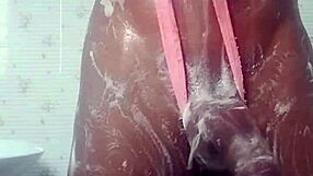 Having fun in d shower!