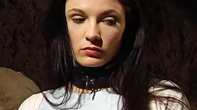 Tied Up Lesbian Slave Takes Big Strapon Doggystyle Till Orgasm