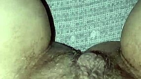 Gretala flaunts her hairy pussy