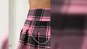 A colleague over 18 in her room after bathing