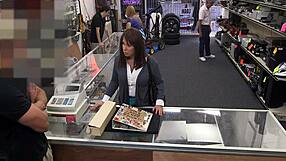 Reality scene unfolds with a dude and hot bitch in rough hardcore fucking