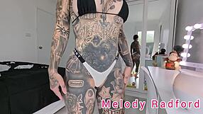 Intense Try On Of Sexy G String Micro Bikini.