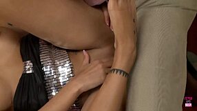 Blonde Hottie Fucked On Chair In Missionary And Doggy