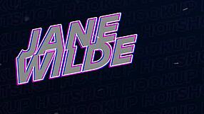 Jane Wilde in Fishnets Goes Wild with Anal!