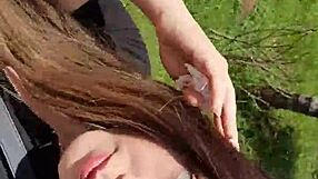 Latina Finds Perfect Spot After Shopping to Masturbate Outdoors