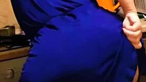 stepmom teaches her stepdaughter to fuck in lesbian sex