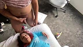 i watched lady brazy fucking and sucking for gakworld facial