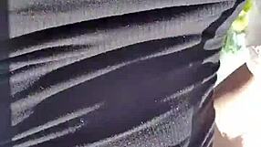 Latina Finds Perfect Spot After Shopping to Masturbate Outdoors