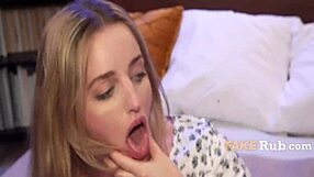 Girls energetically scissoring in dorm pull first available partner