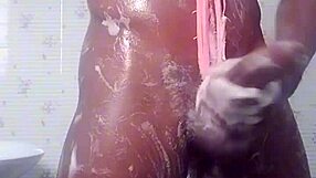 Having fun in d shower!