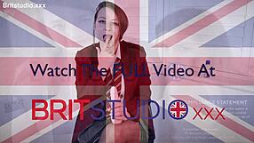 Student in lingerie gives jerk off instructions to old neighbor