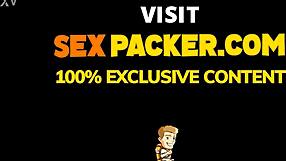 Skinny Latina Hottie Fills Tight Holes With Big Cock