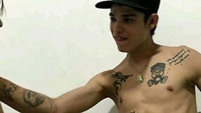 Sexy Skinny Girl Milks And Sucks Big White Cock