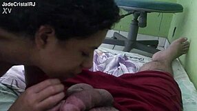 Blowjob From Friend While Husband Works In Amateur Scene