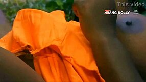 Encounter In The Wild - Hadza Hunter Captured By Black Ebony Tourist