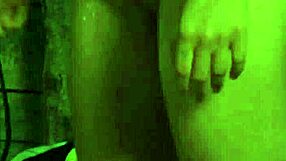 i'm the busty big tits lesbian slave getting washed and touched by the horny madame in the garage