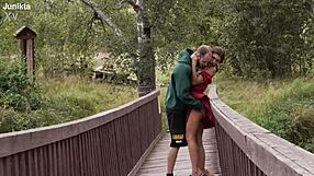 A Village Girl Gave Herself To A Guy Promising City Life In Forest Fuck!