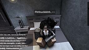 Seductive Roblox Office Girl Lures Me For Intense Late-Night Fuck