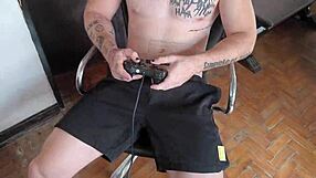 Safada Rabuda Interrupts Game For Intense Ass Fuck