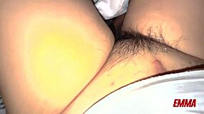 Horny tamil bhabhi fingers hairy pussy alone