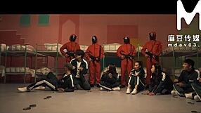 Modelmedia squirt game ep2 tests blowjob skills.