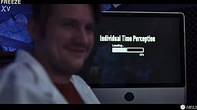 mad scientist freeze fucks young 18+ lab partner matty mila gets remote controlled and squirts