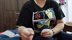 pov tu hermanastra te enseña un truco de magia que termina con tu polla en su culo 😏